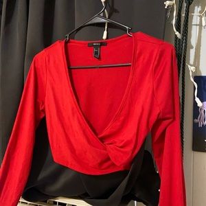 Red long sleeve